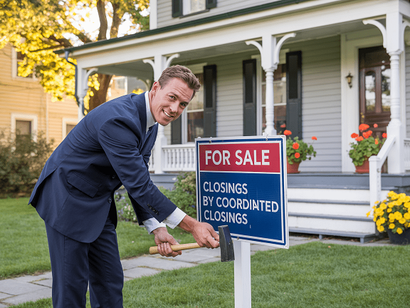 Real estate Agent sold